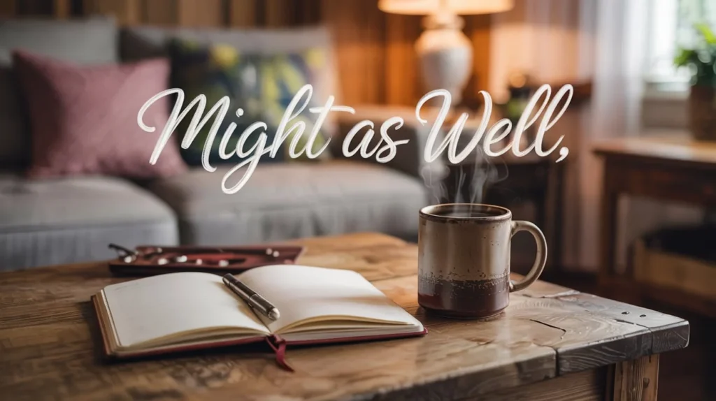 “Might as Well” in Everyday English