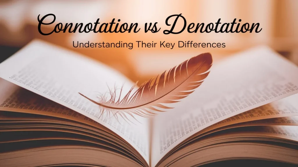 Connotation vs Denotation