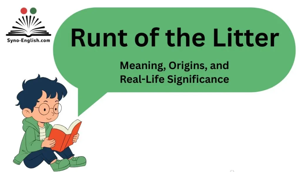 Runt of the Litter: Meaning, Origins, and Real-Life Significance